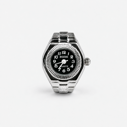 MILANO RING | SILVER BLACK
