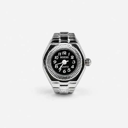 MILANO RING | SILVER BLACK