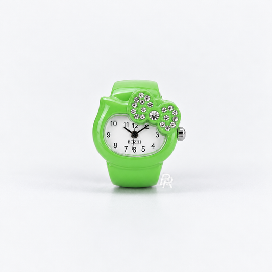 KITTY RING | GREEN