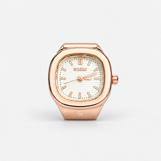 NAUTILUS RING | ROSE WHITE