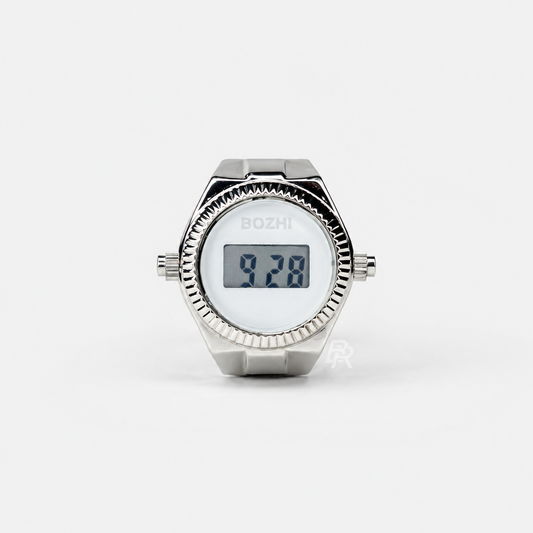 DIGITALE RING | SILVER WHITE