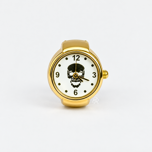 SKULL RING | GOLD