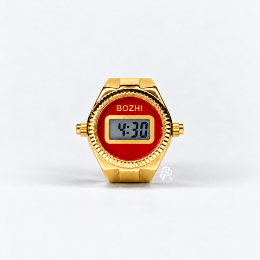 DIGITALE RING | GOLD RED