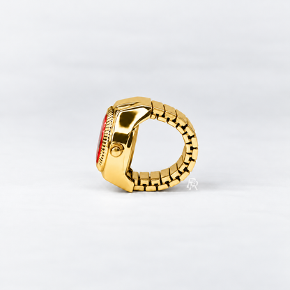 DIGITALE RING | GOLD RED