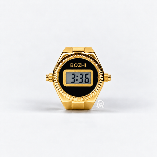 DIGITALE RING | GOLD BLACK