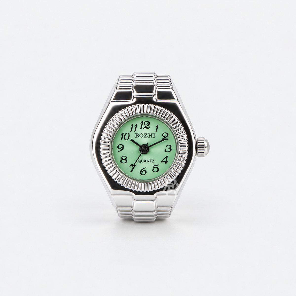 MILANO RING | SILVER GREEN