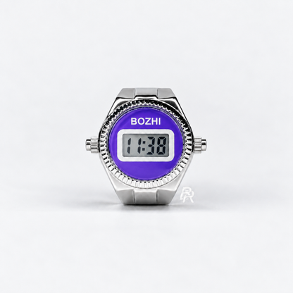 DIGITALE RING | SILVER PURPLE