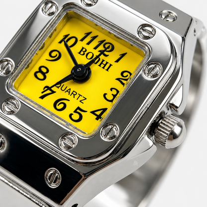 SANTOS RING | SILVER YELLOW