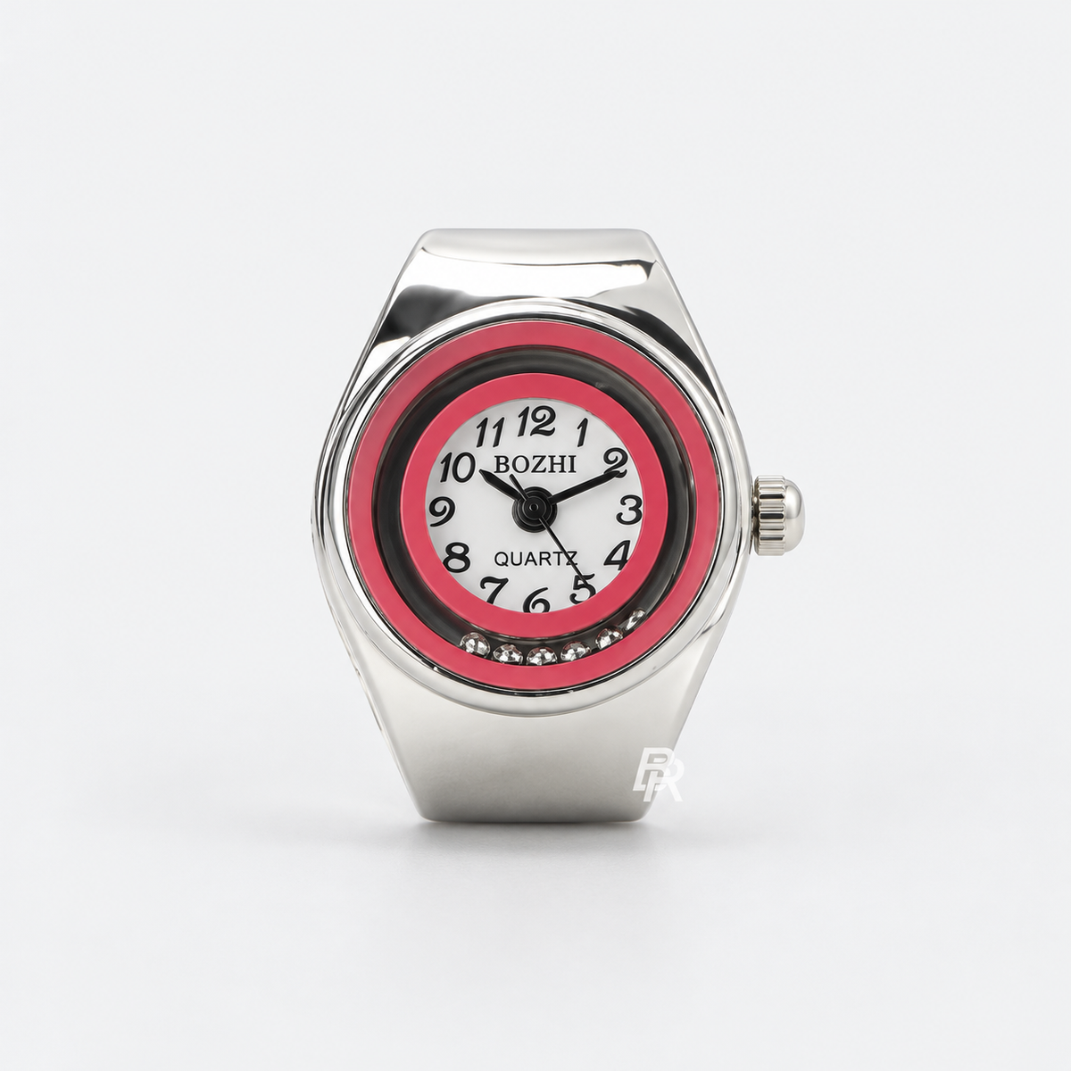 MOVEMENT RING | SILVER PINK