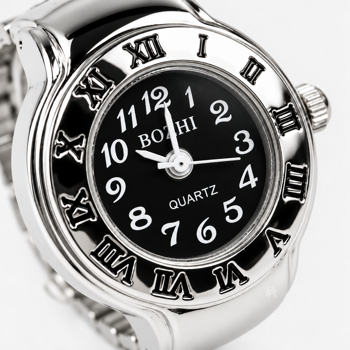 ROMA RING | SILVER BLACK