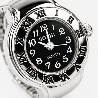 ROMA RING | SILVER BLACK