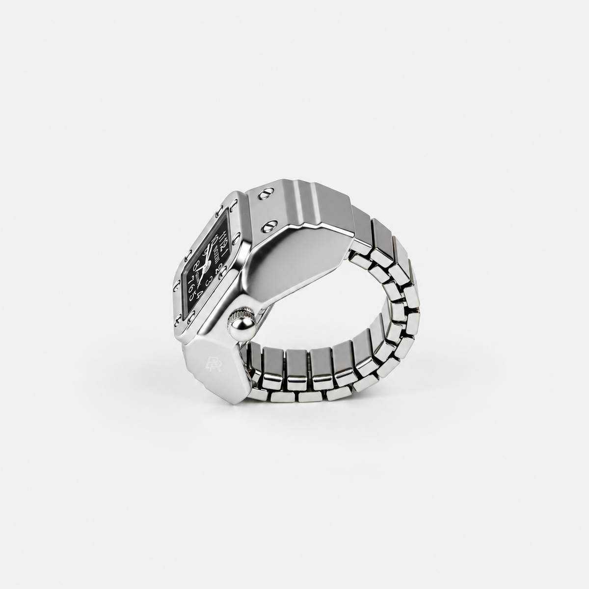 SANTOS RING | SILVER BLACK
