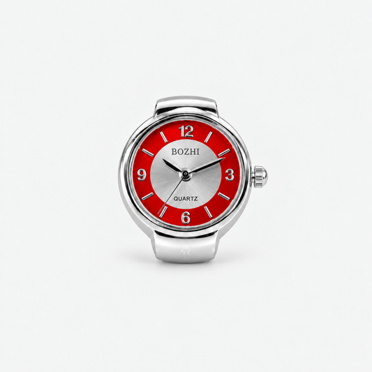 MIDNIGHT RING | SILVER RED