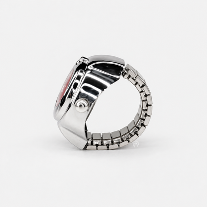 BARI RING | SILVER RED