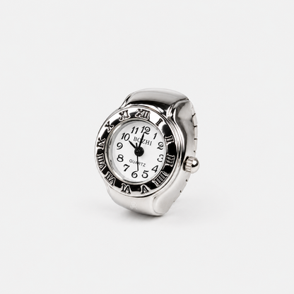 ROMA RING | SILVER WHITE