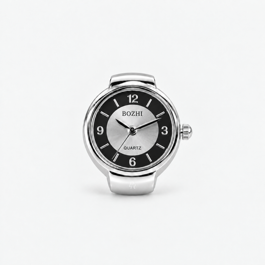 MIDNIGHT RING | SILVER BLACK