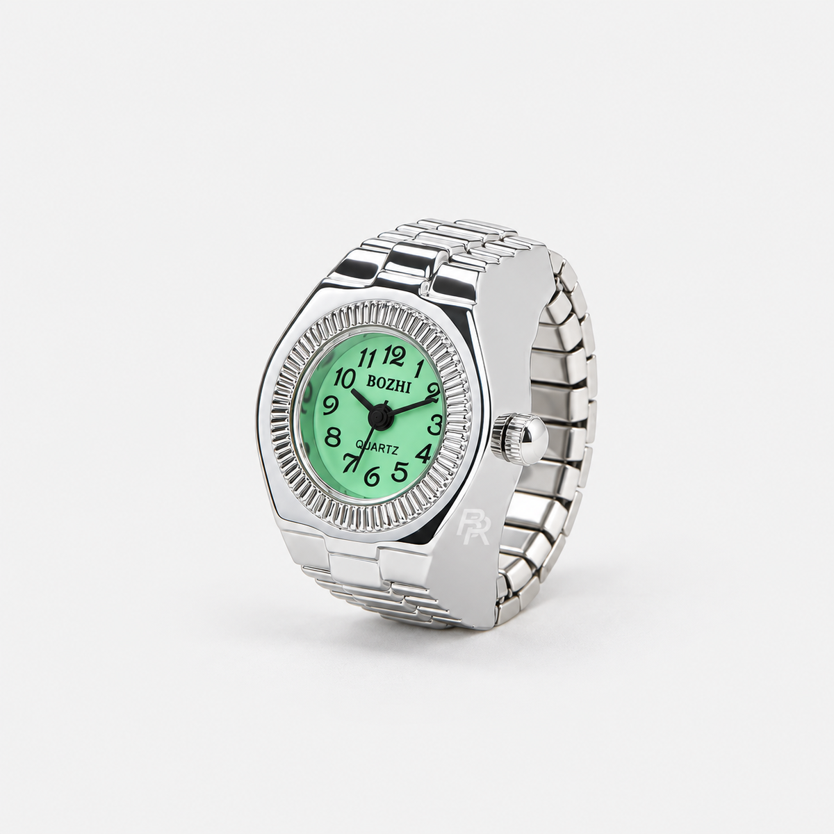 MILANO RING | SILVER GREEN