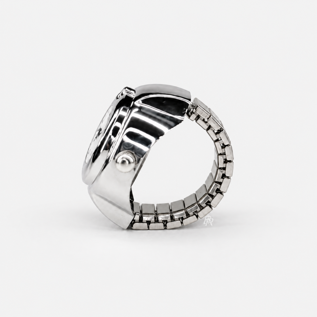 BARI RING | SILVER WHITE