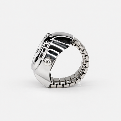 BARI RING | SILVER WHITE