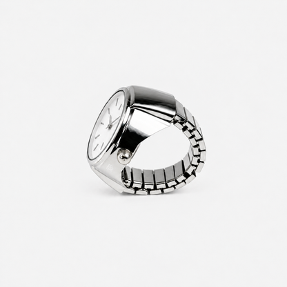 ONYX RING | SILVER