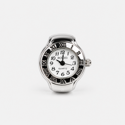 ROMA RING | SILVER WHITE