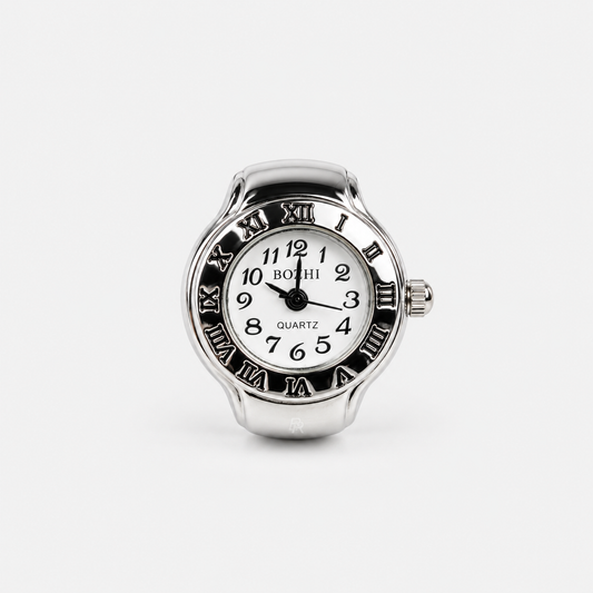 ROMA RING | SILVER WHITE
