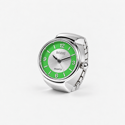 MIDNIGHT RING | SILVER GREEN