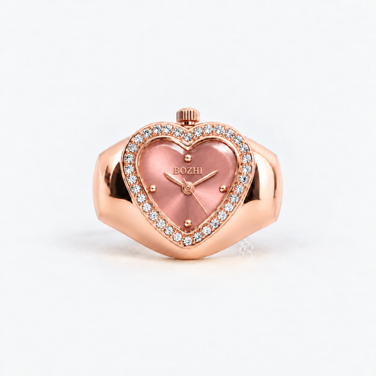 HEART RING | ROSE PINK