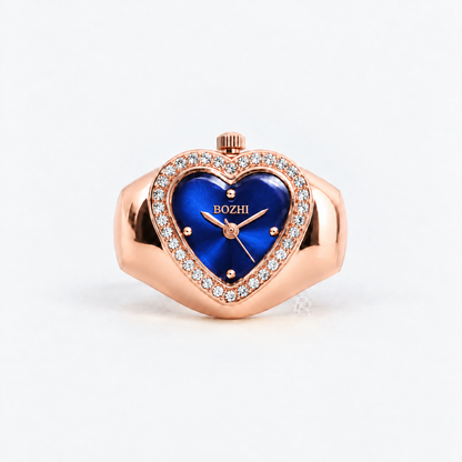 HEART RING | ROSE BLUE