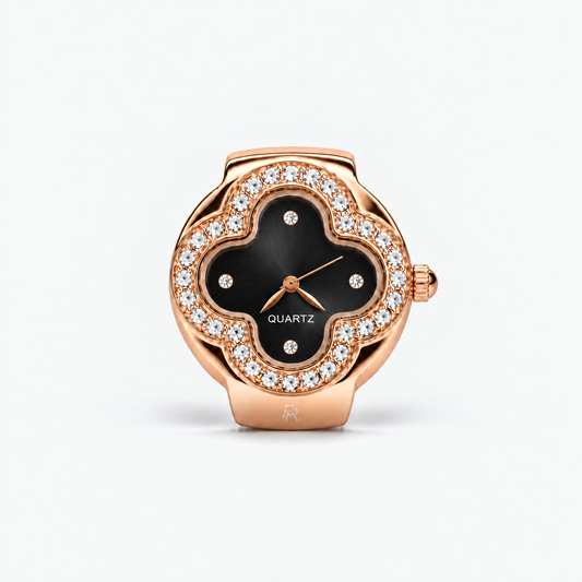 CLEEF RING | ROSE BLACK