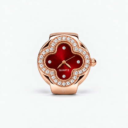 CLEEF RING | ROSE RED