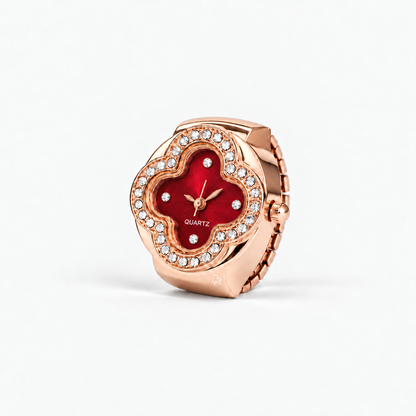 CLEEF RING | ROSE RED