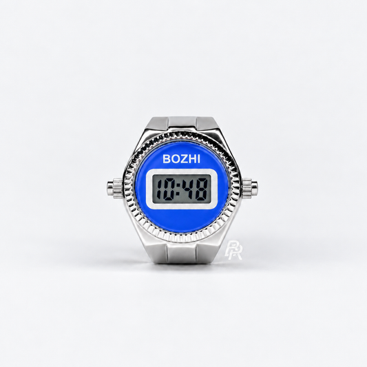 DIGITALE RING | SILVER BLUE