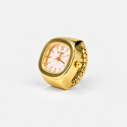 NAUTILUS RING | GOLD PINK