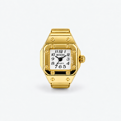 SANTOS RING | GOLD WHITE