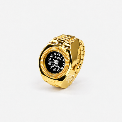 MILANO RING | GOLD BLACK
