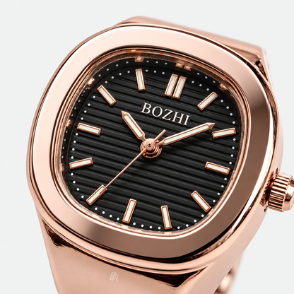 NAUTILUS RING | ROSE BLACK