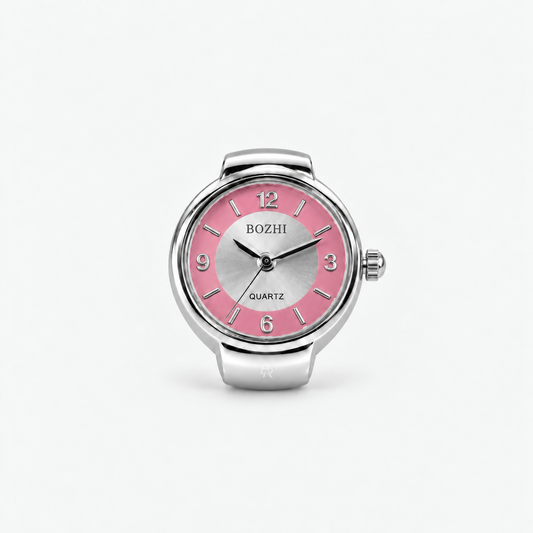 MIDNIGHT RING | SILVER PINK