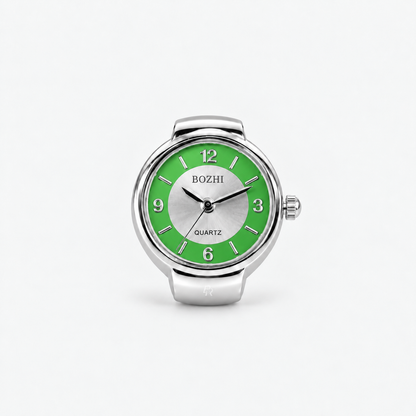 MIDNIGHT RING | SILVER GREEN