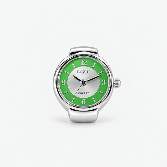 MIDNIGHT RING | SILVER GREEN