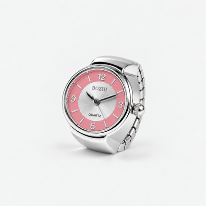 MIDNIGHT RING | SILVER PINK