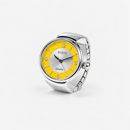 MIDNIGHT RING | SILVER YELLOW