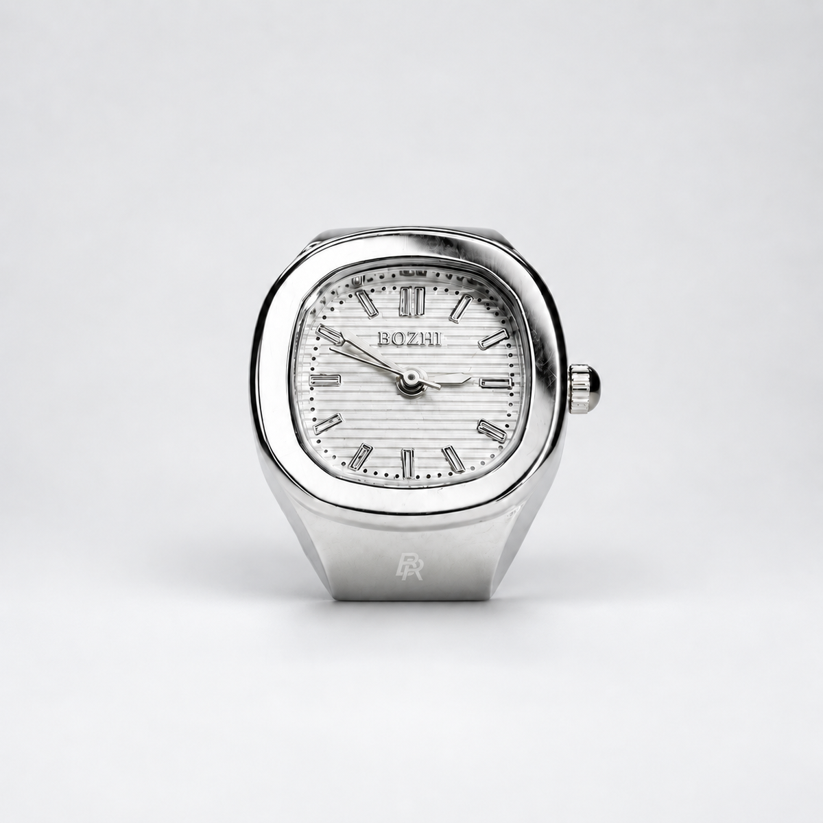 NAUTILUS RING | SILVER WHITE