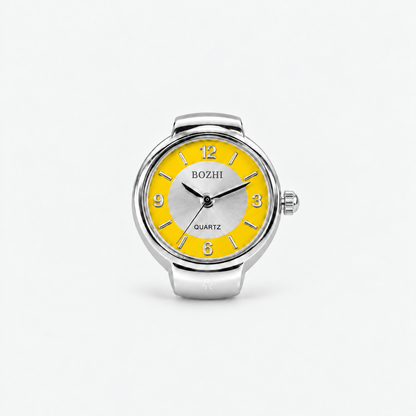 MIDNIGHT RING | SILVER YELLOW
