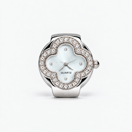 CLEEF RING | SILVER WHITE