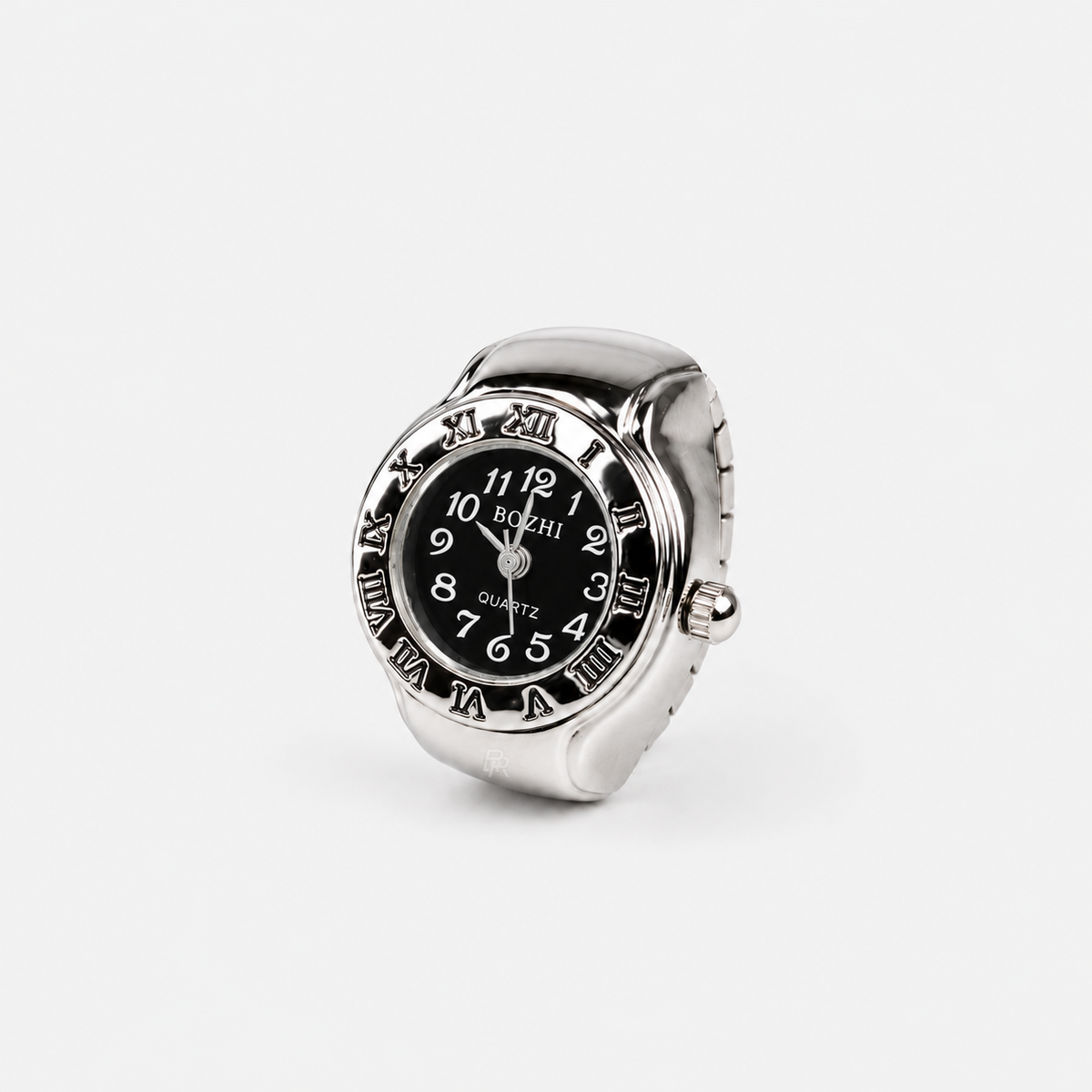 ROMA RING | SILVER BLACK