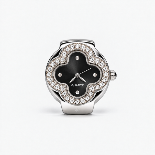 CLEEF RING | SILVER BLACK