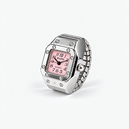 SANTOS RING | SILVER PINK