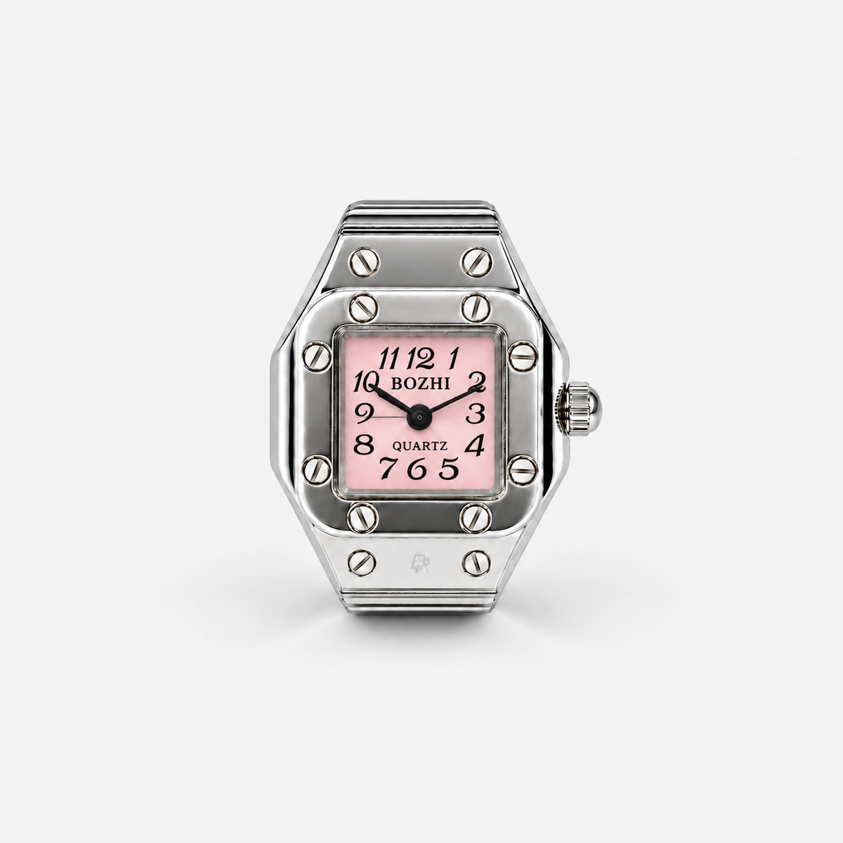 SANTOS RING | SILVER PINK