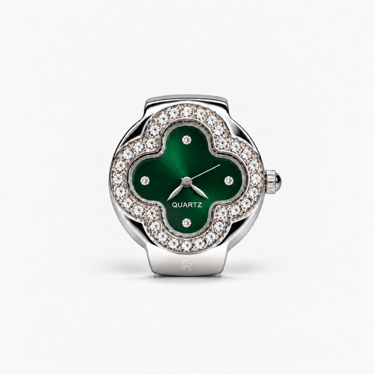CLEEF RING | SILVER GREEN